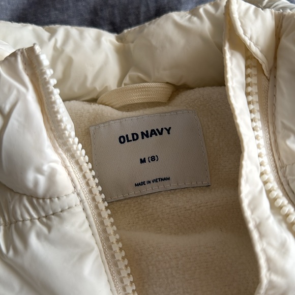 Old Navy Puffer Vest (girls size M/8) - Picture 2 of 6